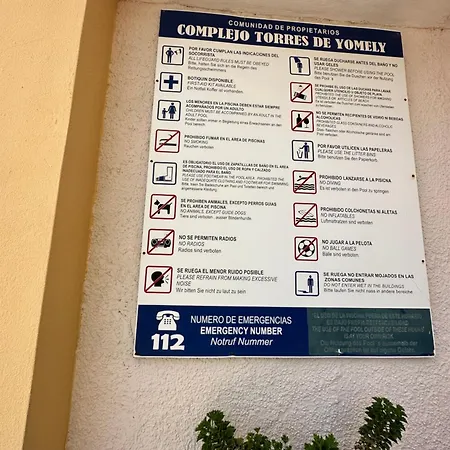 Апартаменты Torres De Yomely - Y8a *